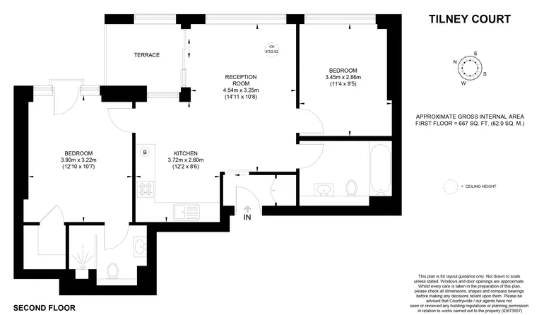 Floorplan 1 for Tilney Court London EC1V