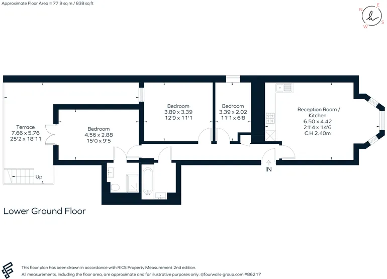 Floorplan 1 for Thurlow Park Road London SE21