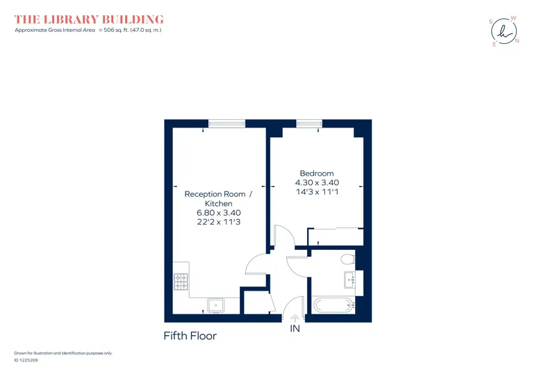 Floorplan 1 for St. Luke's Avenue London SW4