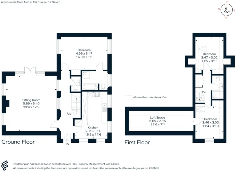 Floorplan 1 for Gyde Road Stroud GL6