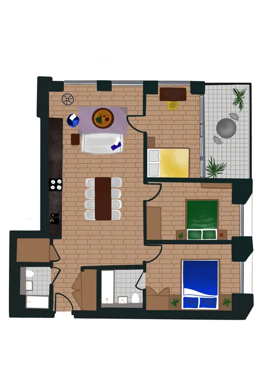Floorplan 1 for Camley Street Kings Cross N1C