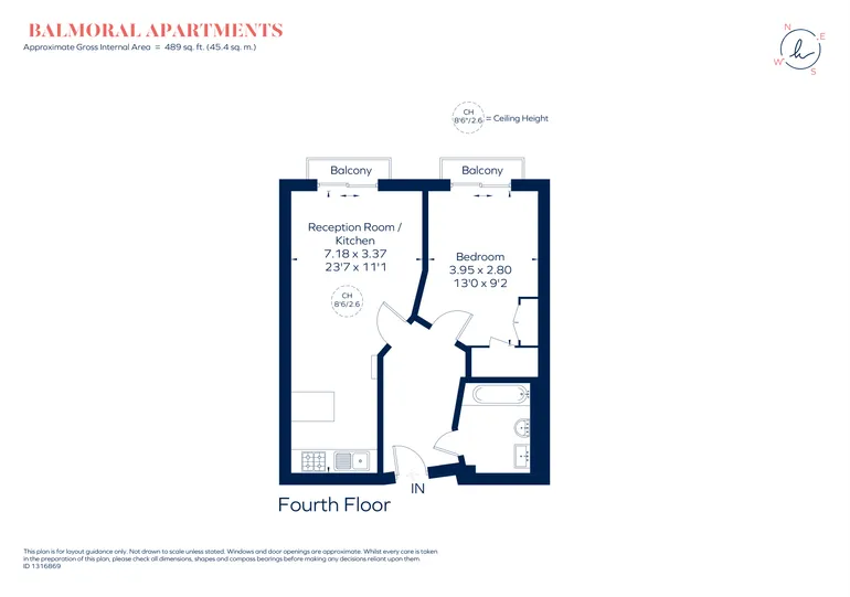 Floorplan 1 for Praed Street Paddington W2