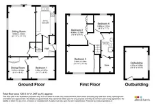 The Ridings, Kington St. Michael, Chippenham floorplan 2 out of 2