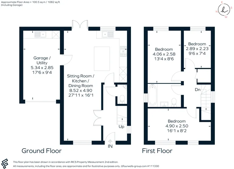 Floorplan 1 for Main Road, Bosham, PO18