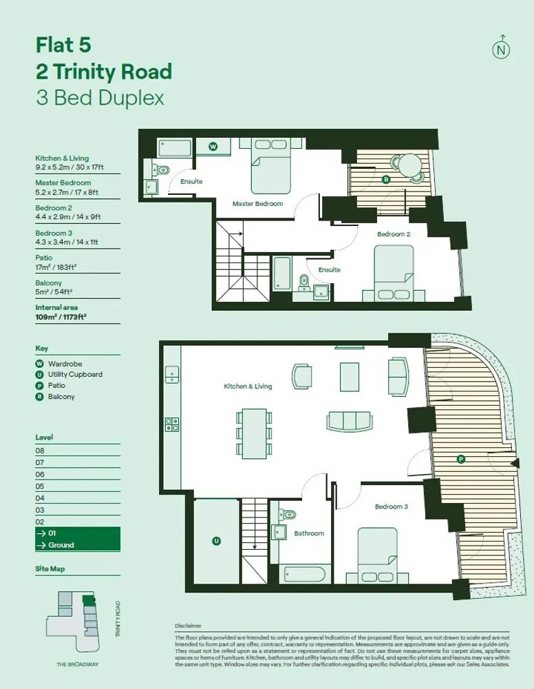 Floorplan for The Broadway, London, SW19