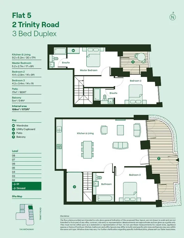 Floorplan 1 for The Broadway, London, SW19