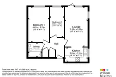 Bishopsfield, Harlow floorplan 1 out of 1