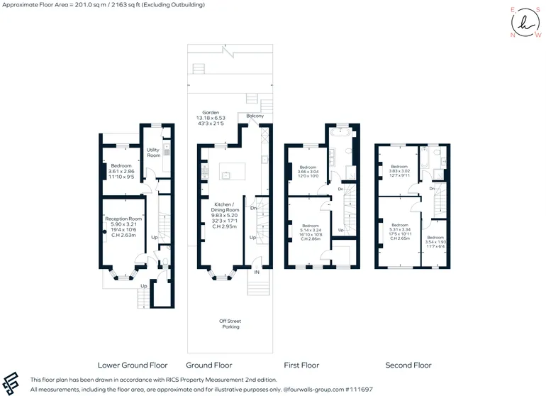 Floorplan 1 for Bennett Park, London, SE3