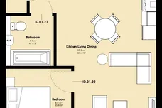 4 Mill House, Abbeygate Court, March floorplan 1 out of 1