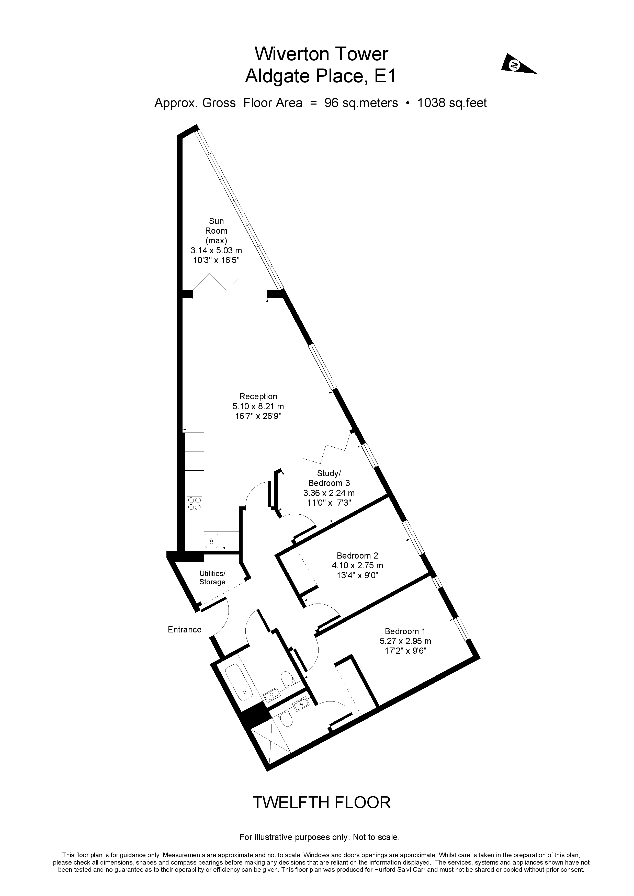New Drum Street, London, E1 floorplan