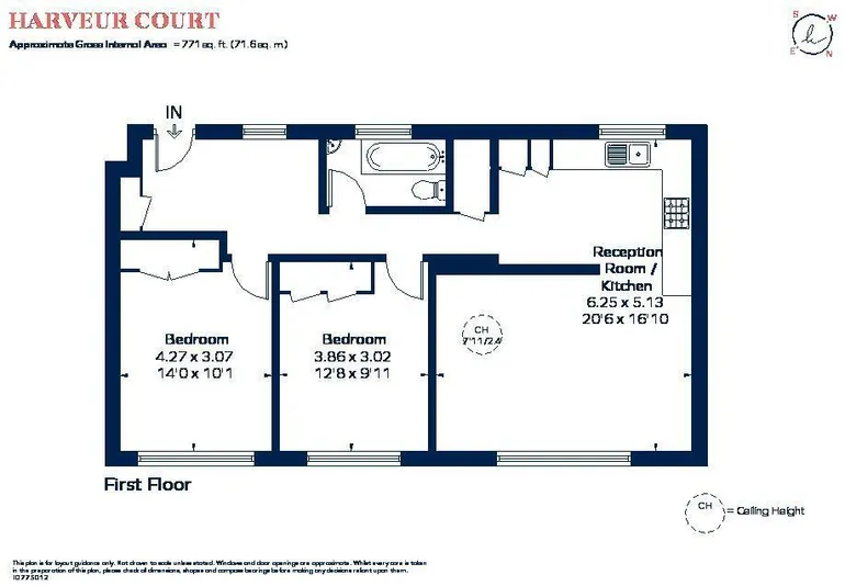 Floorplan 1 for Graham Road London SW19