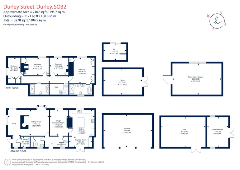 Floorplan 1 for Durley Street, Durley, SO32