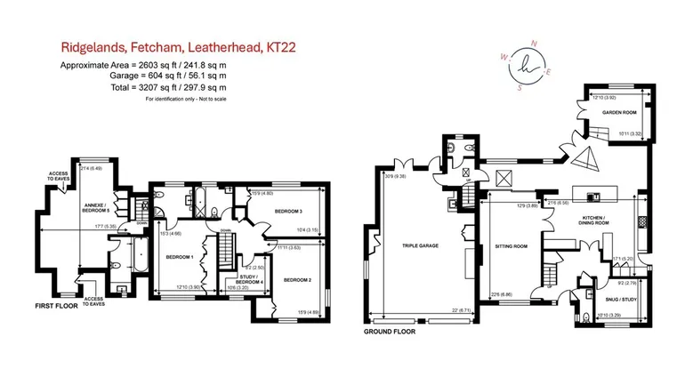 Floorplan 1 for Ridgelands, Leatherhead, KT22