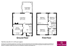 Arcadia Gardens, Oakington, Cambridge floorplan 1 out of 1