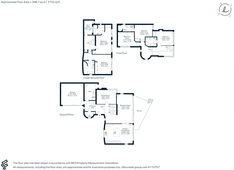 Floorplan 1 for Granville Road, Bath, BA1