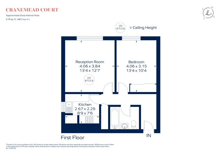 Floorplan 1 for Whitton Road, Twickenham, TW1