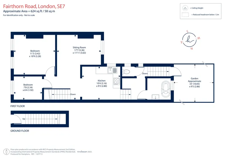 Floorplan 1 for Fairthorn Road London SE7