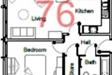 610 Armstrong House, Fletton Quays, PETERBOROUGH floorplan 1 out of 1