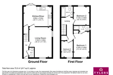 Peppercorn Drive, Northstowe, Cambridge floorplan 1 out of 2