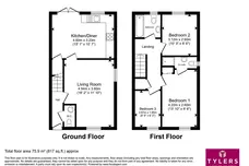 Peppercorn Drive, Northstowe, Cambridge floorplan 2 out of 2