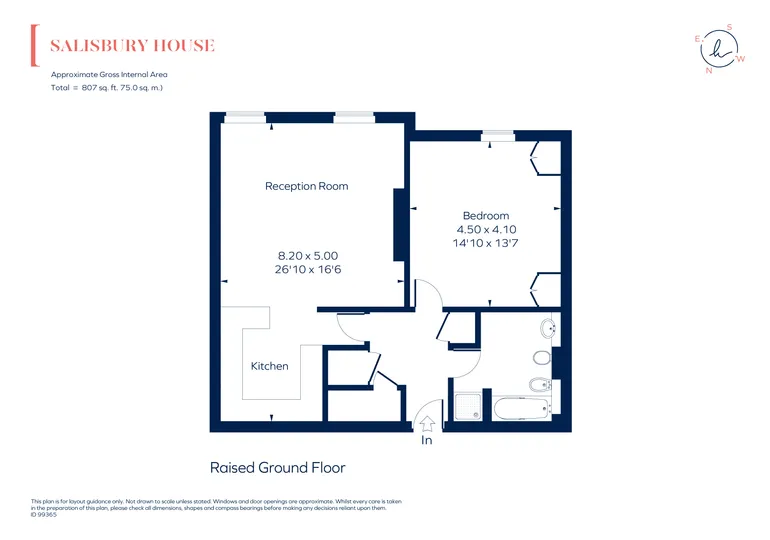 Floorplan 1 for Drummond Gate London SW1V