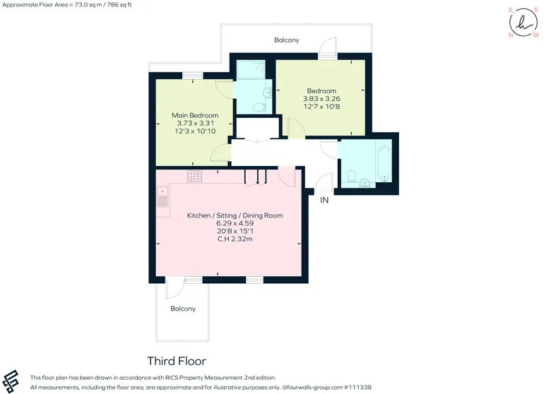 Floorplan 1 for Lacey Drive, Edgware, HA8