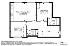 Richmond Terrace, Brighton floorplan 1 out of 1
