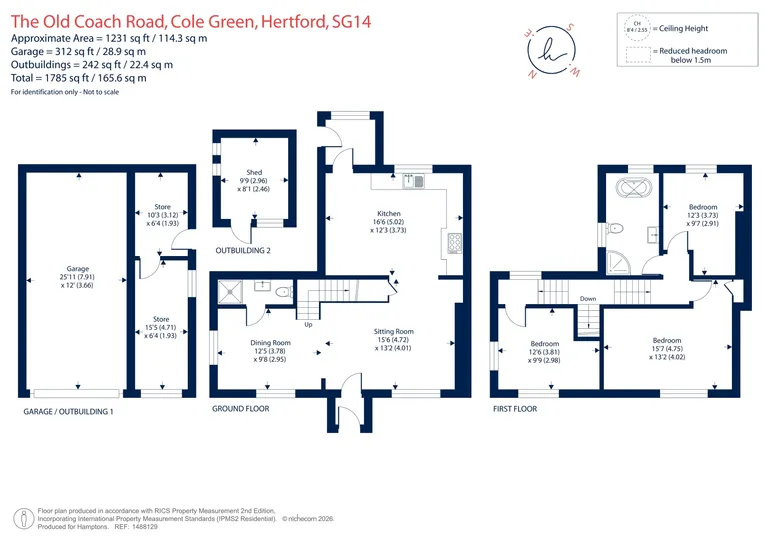 Floorplan 1 for The Old Coach Road, Hertford, SG14