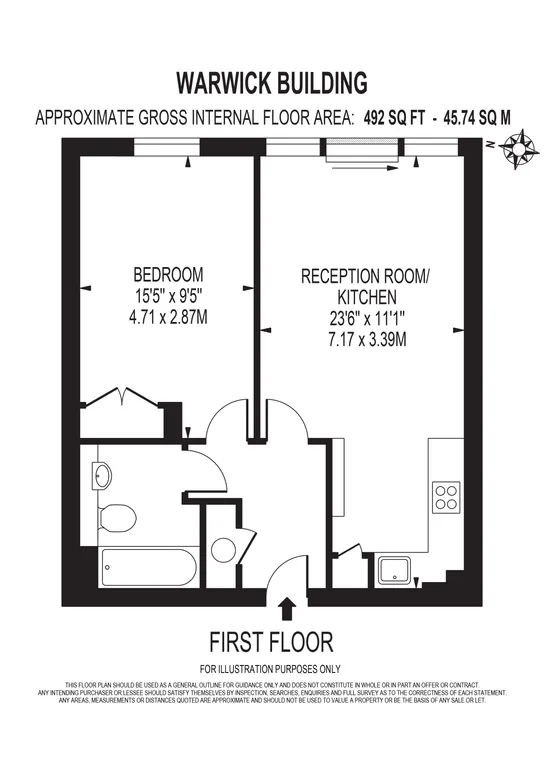 Floorplan 1 for 366 Queenstown Road Battersea SW11