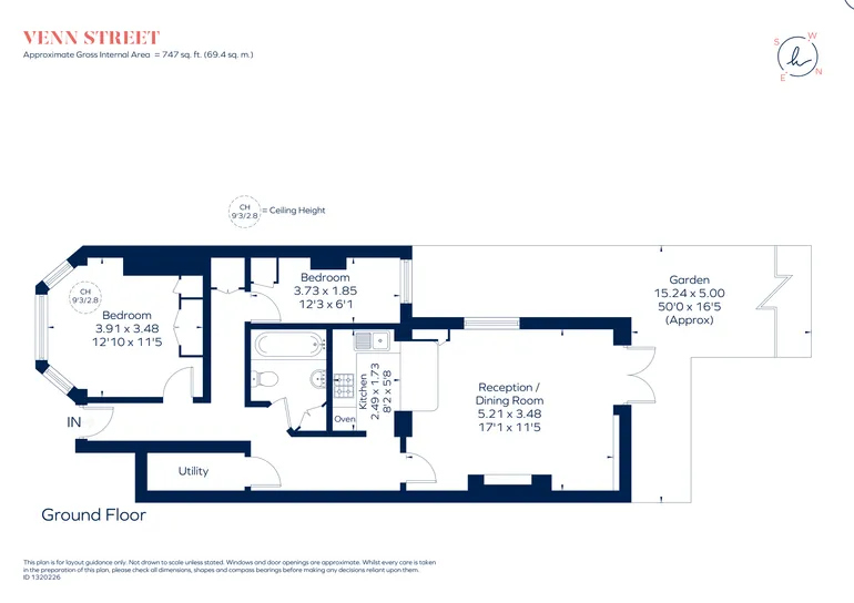 Floorplan 1 for Venn Street, Clapham, SW4