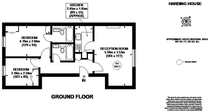 Floorplan 1 for Gloucester Street London SW1V