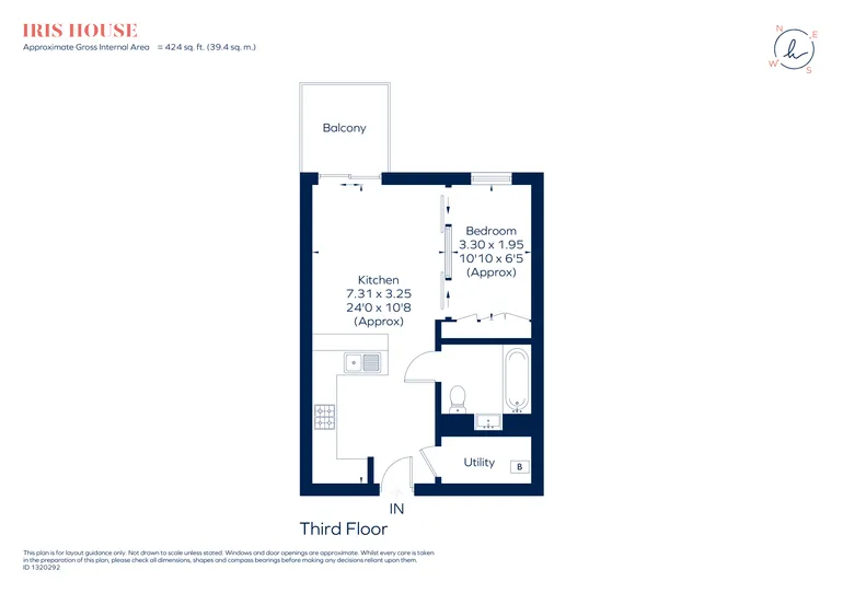Floorplan 1 for Hemlock Street, E14