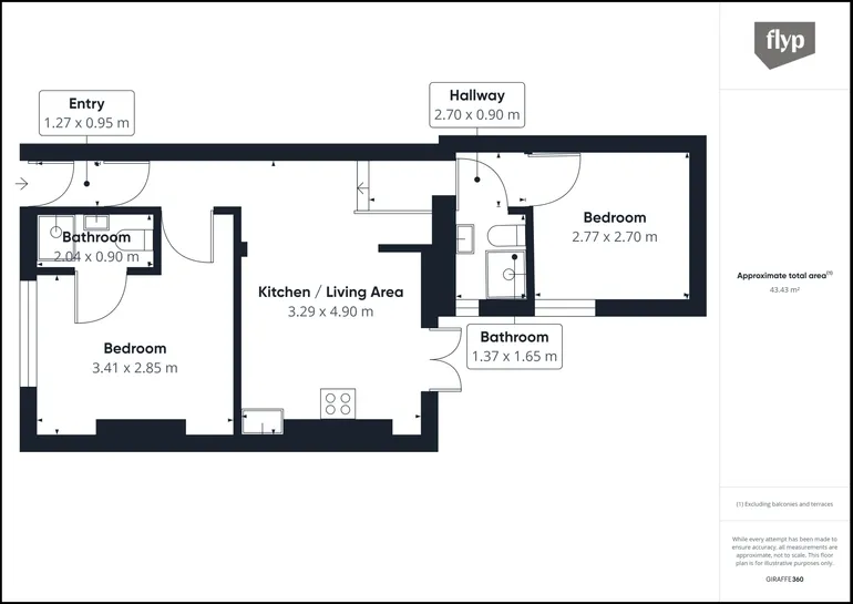 Floorplan 1 for Southwark Park Road, Bermondsey, SE16