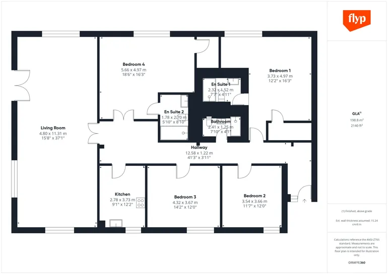 Floorplan 1 for Ivory House, St. Katharine Dock, E1W
