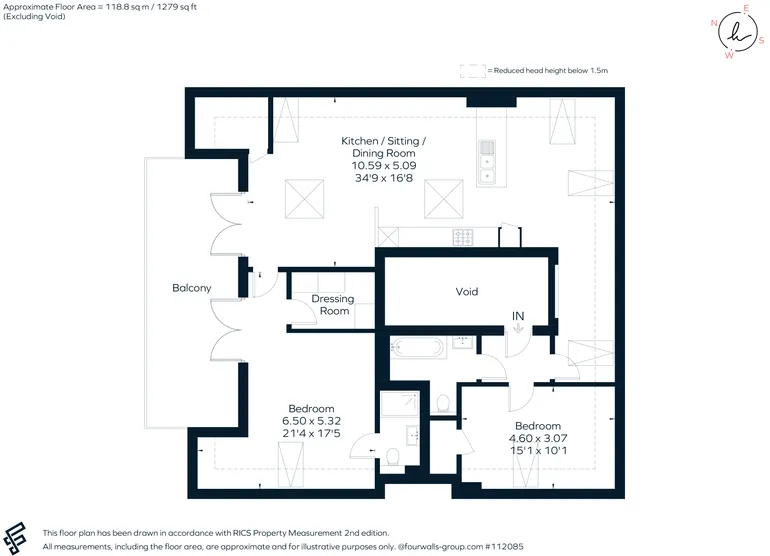 Floorplan 1 for Bladon Close Oxford OX2