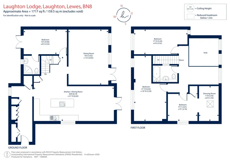 Floorplan 1 for Common Lane, Laughton, BN8