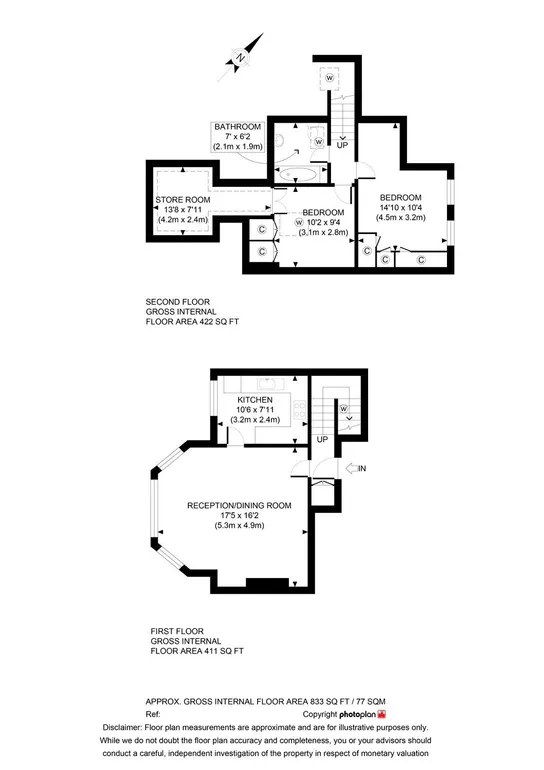 Floorplan 1 for Fordwych Road London NW2