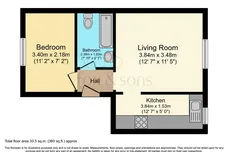 Upper Lewes Road, BRIGHTON floorplan 1 out of 1