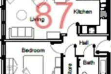 701 Armstrong House, Fletton Quays, Peterborough floorplan 1 out of 1