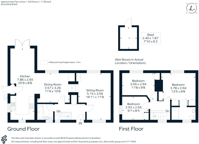 Floorplan 1 for Netton, Salisbury, SP4