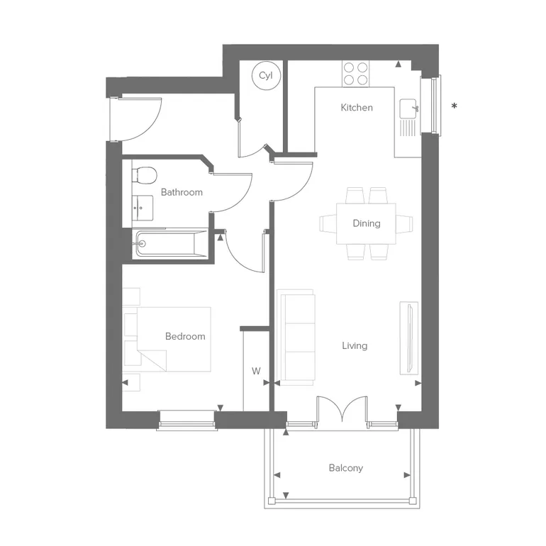 Floorplan 1 for Maxwell Road, Beaconsfield, HP9