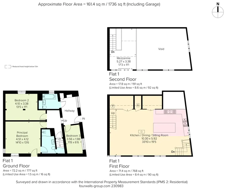 Floorplan 1 for The Green Matfield TN12