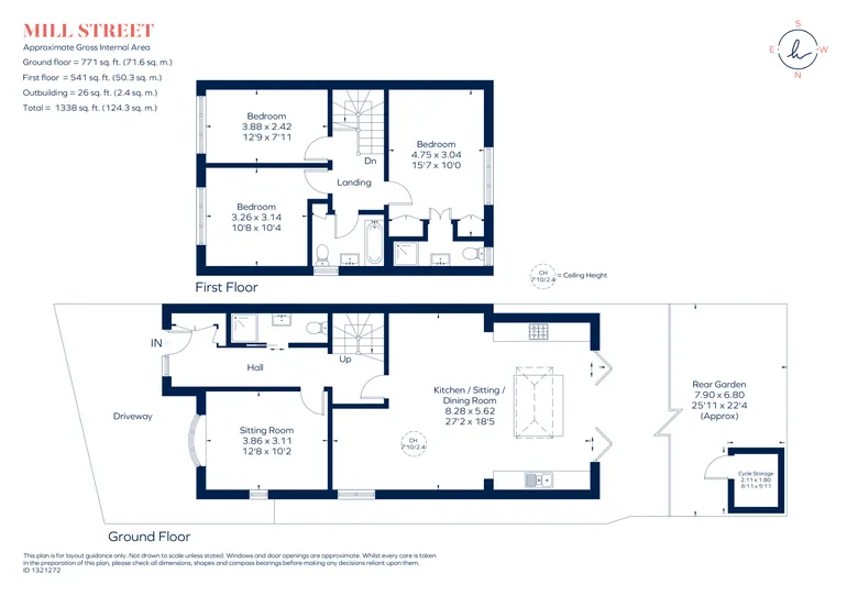 Floorplan 1 for Mill Street, Kingston Upon Thames, KT1