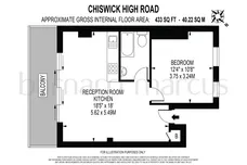 Chiswick High Road, LONDON floorplan 1 out of 1