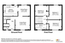 Empool Close, Crossways, DORCHESTER floorplan 1 out of 1