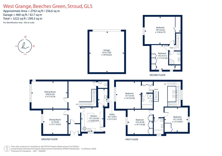 Floorplan 1 for Beeches Green, Stroud, GL5