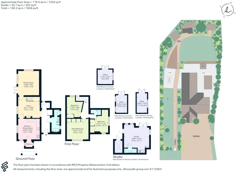Floorplan 1 for Clamp Hill, Stanmore, HA7