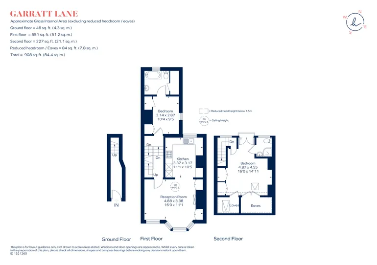 Floorplan 1 for Garratt Lane, London, SW18
