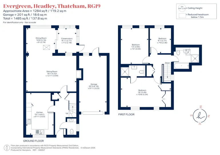 Floorplan 1 for Evergreen, Thatcham, RG19
