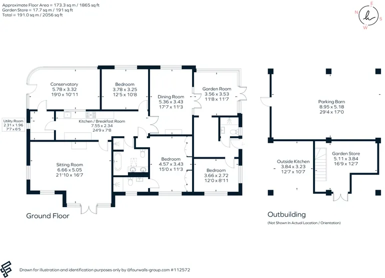 Floorplan 1 for Shrivenham, Wiltshire, SN6